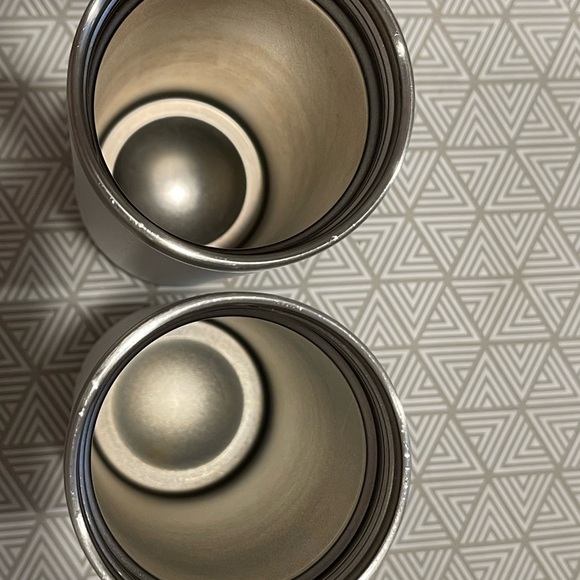 2 18oz YETI White stainless Steel Ramblers - Picture 2 of 2